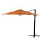 California Umbrella 8.5' Bronze Aluminum Cantilever Patio Umbrella, Sunbrella Tuscan 194061337912 - alternate 1